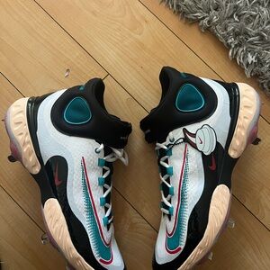 Nike Alpha Huarache Elite 4 High Paul Goldschmidt PE Cleats FZ7344-101